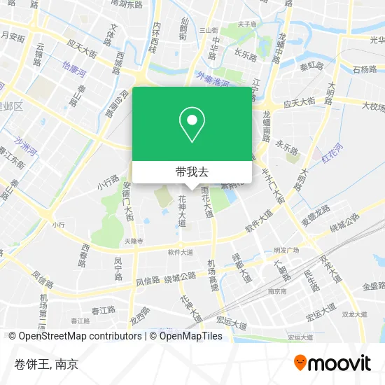 卷饼王地图
