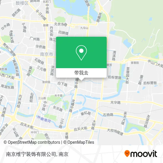 南京维宁装饰有限公司地图