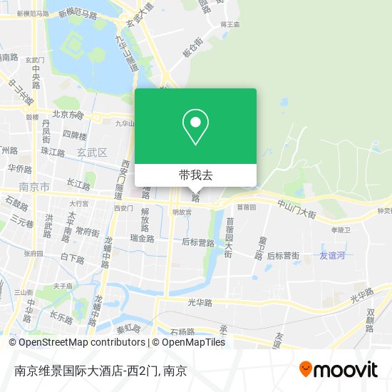 南京维景国际大酒店-西2门地图