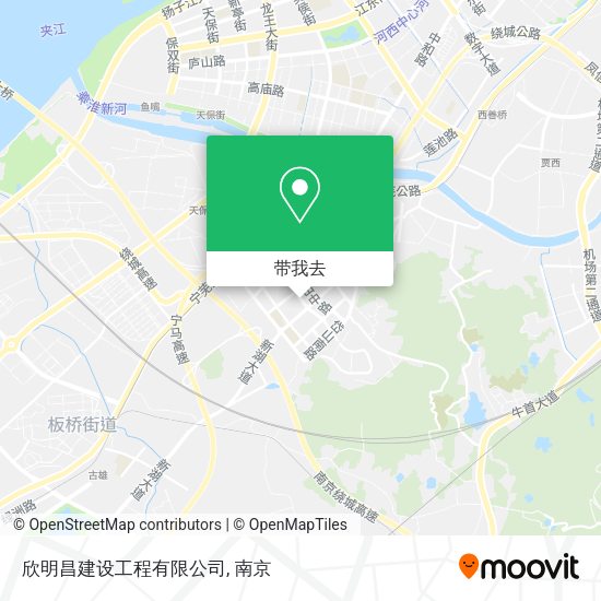 欣明昌建设工程有限公司地图