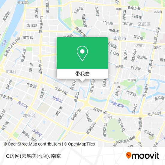 Q房网(云锦美地店)地图