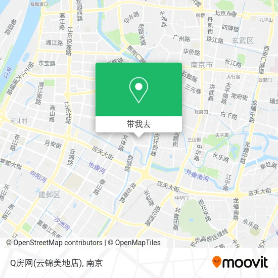 Q房网(云锦美地店)地图