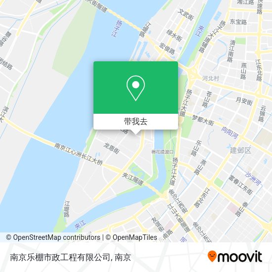 南京乐棚市政工程有限公司地图