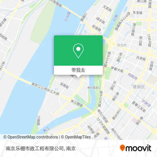 南京乐棚市政工程有限公司地图