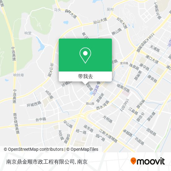 南京鼎金顺市政工程有限公司地图