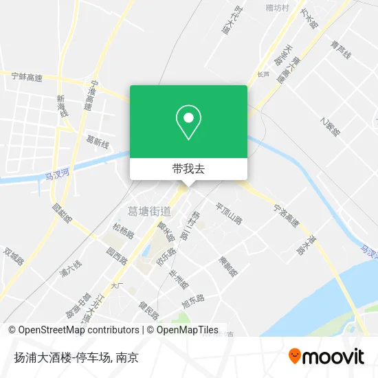 扬浦大酒楼-停车场地图