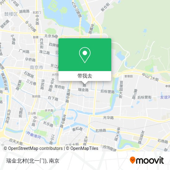 瑞金北村(北一门)地图