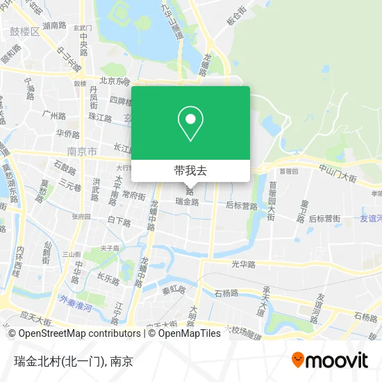 瑞金北村(北一门)地图