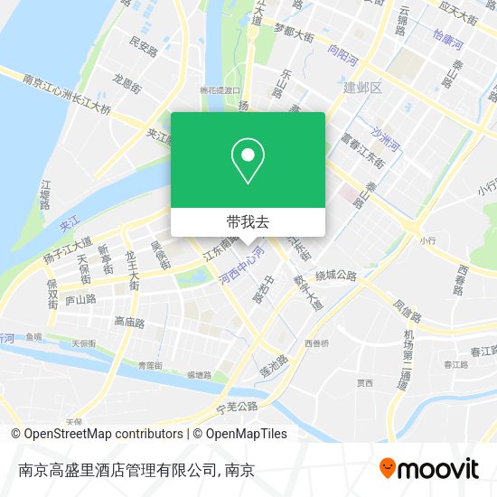 南京高盛里酒店管理有限公司地图