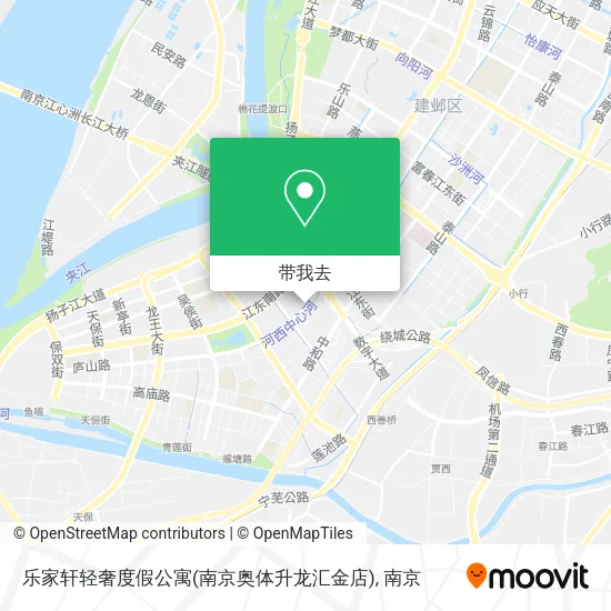 乐家轩轻奢度假公寓(南京奥体升龙汇金店)地图