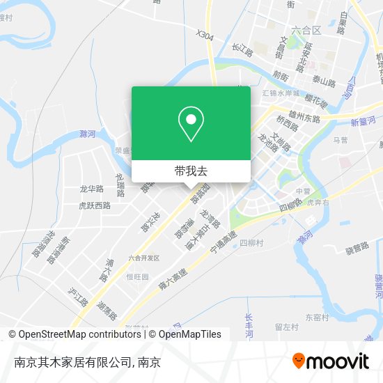 南京其木家居有限公司地图