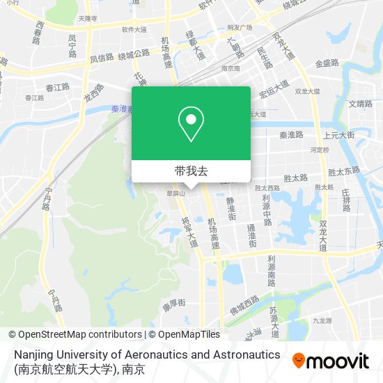 Nanjing University of Aeronautics and Astronautics (南京航空航天大学)地图