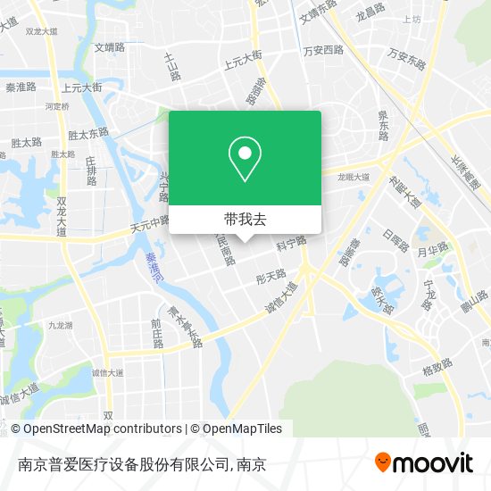 南京普爱医疗设备股份有限公司地图