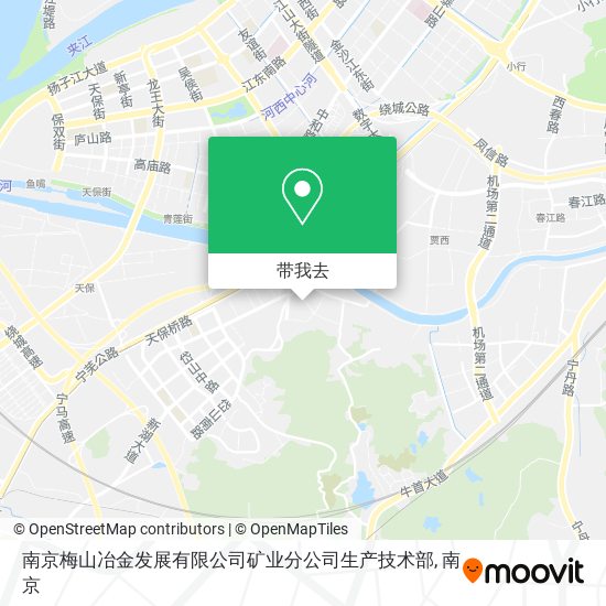 南京梅山冶金发展有限公司矿业分公司生产技术部地图