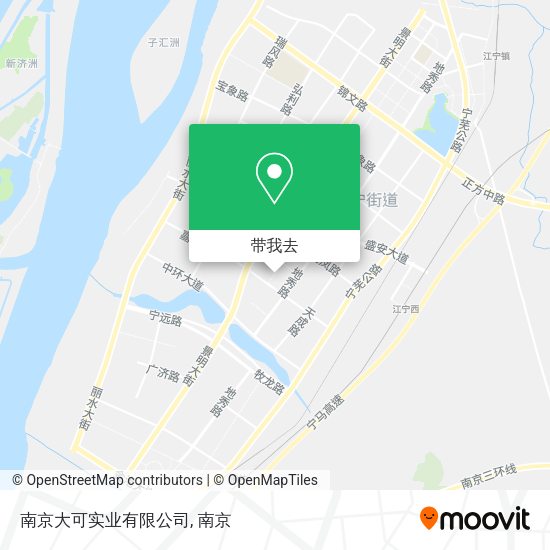 南京大可实业有限公司地图