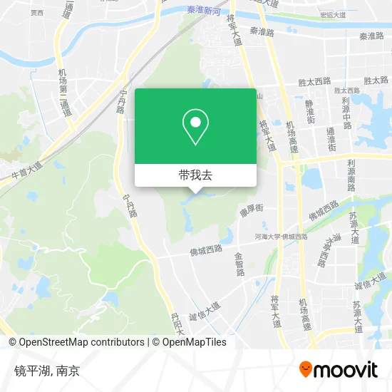 镜平湖地图