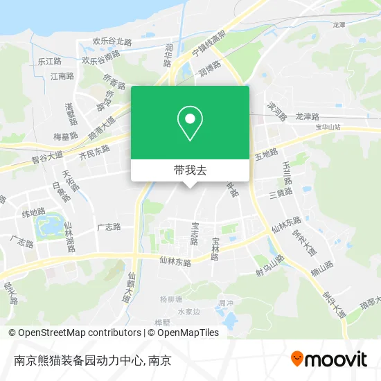 南京熊猫装备园动力中心地图