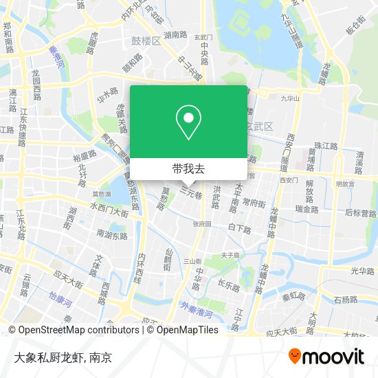 大象私厨龙虾地图