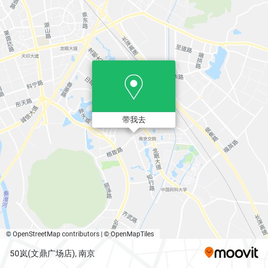 50岚(文鼎广场店)地图