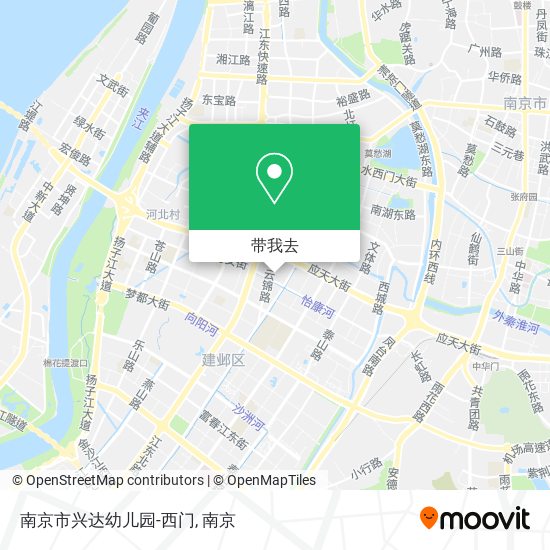 南京市兴达幼儿园-西门地图