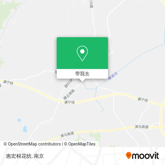 惠宏棉花纺地图