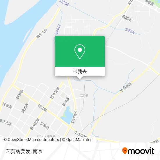 艺剪纺美发地图