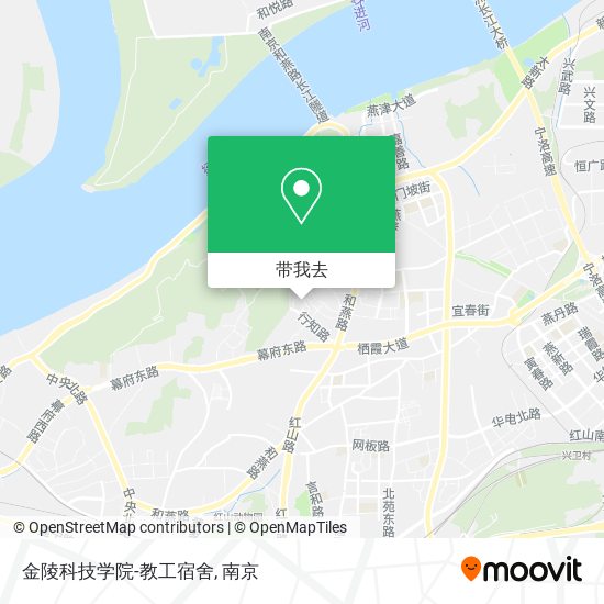 金陵科技学院-教工宿舍地图