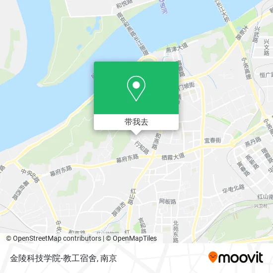 金陵科技学院-教工宿舍地图