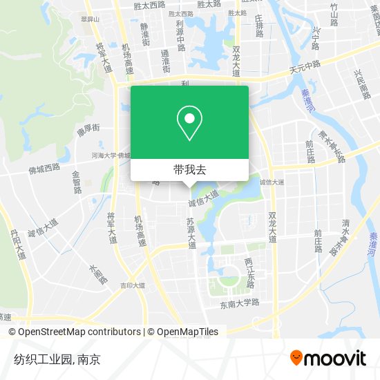 纺织工业园地图