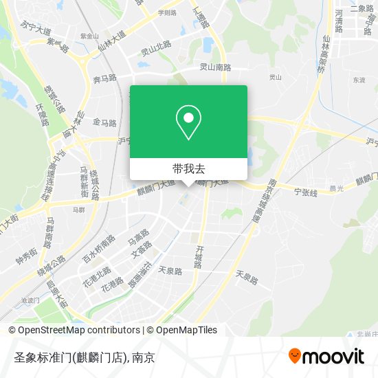 圣象标准门(麒麟门店)地图