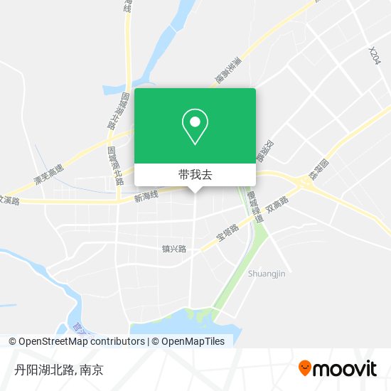 丹阳湖北路地图