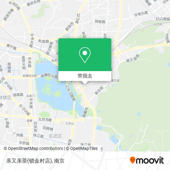 亲又亲茶(锁金村店)地图