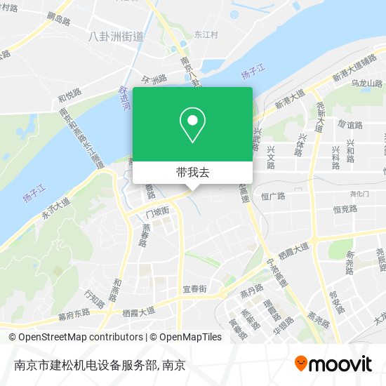 南京市建松机电设备服务部地图