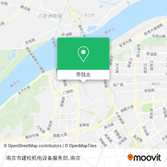 南京市建松机电设备服务部地图