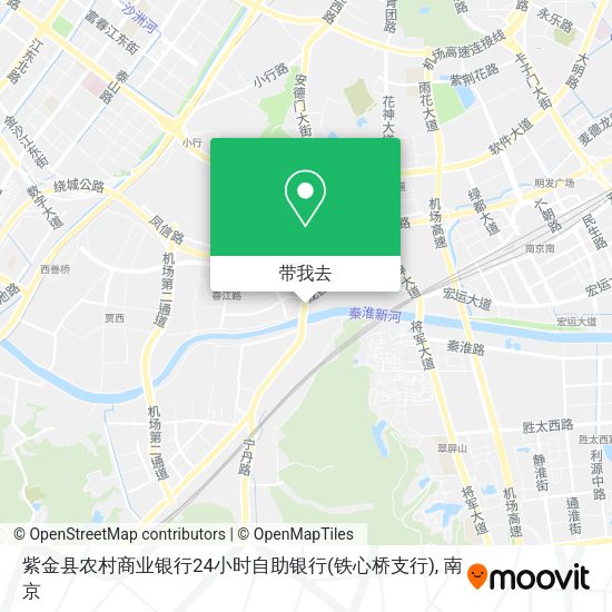 紫金县农村商业银行24小时自助银行(铁心桥支行)地图