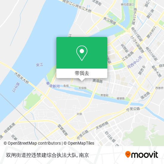 双闸街道控违禁建综合执法大队地图