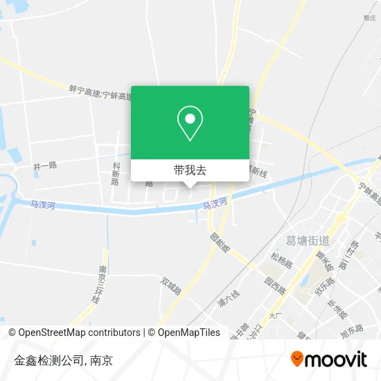 金鑫检测公司地图