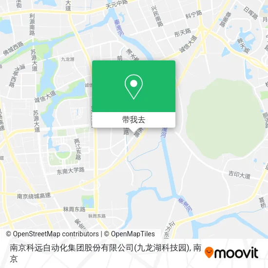 南京科远自动化集团股份有限公司(九龙湖科技园)地图