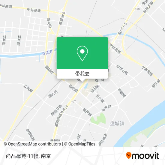 尚品馨苑-11幢地图