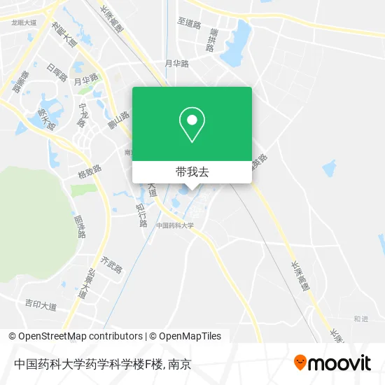 中国药科大学药学科学楼F楼地图