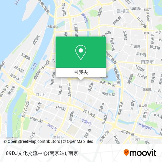 89DJ文化交流中心(南京站)地图