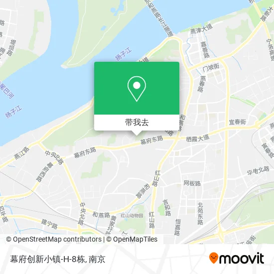 幕府创新小镇-H-8栋地图