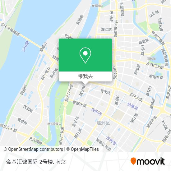 金基汇锦国际-2号楼地图