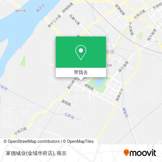 家德城业(金域华府店)地图