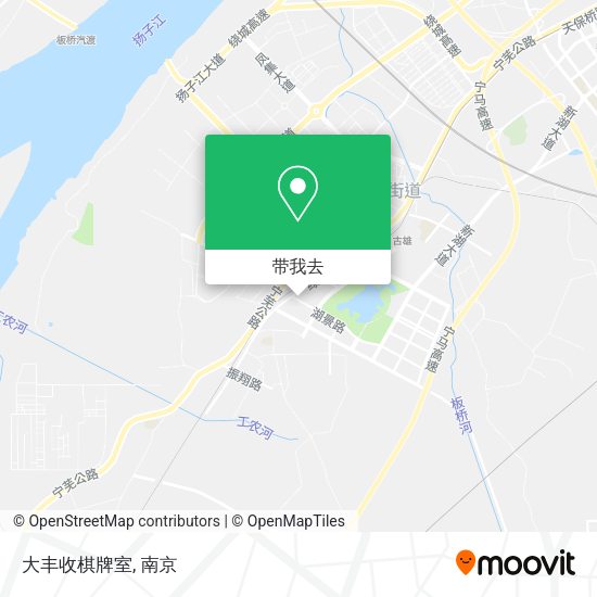 大丰收棋牌室地图