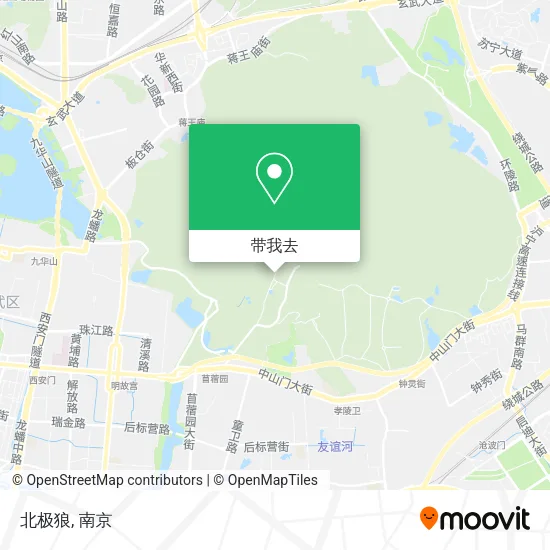 北极狼地图