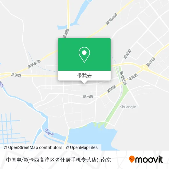中国电信(卡西高淳区名仕居手机专营店)地图
