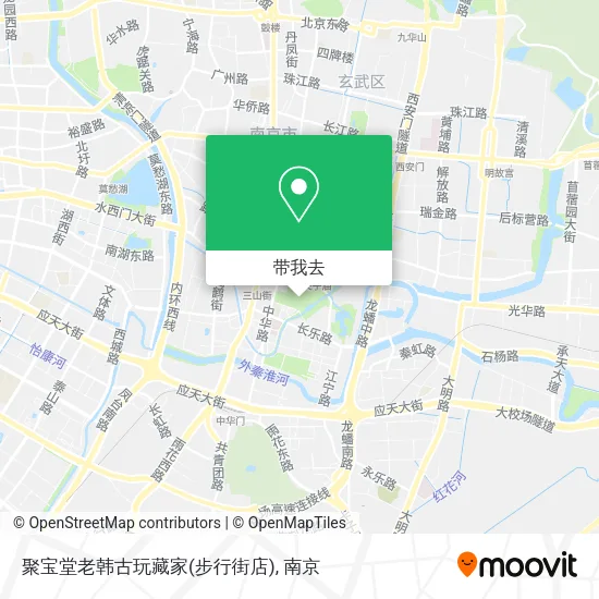 聚宝堂老韩古玩藏家(步行街店)地图