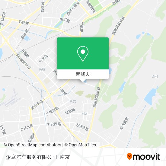派庭汽车服务有限公司地图