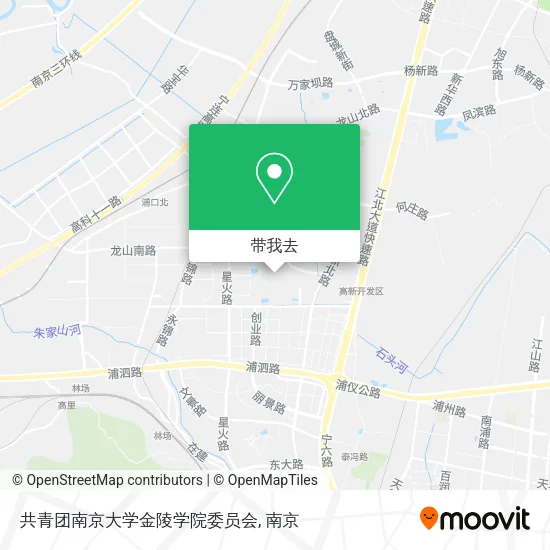 共青团南京大学金陵学院委员会地图